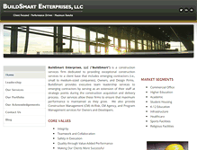 Tablet Screenshot of buildsmartenterprises.com